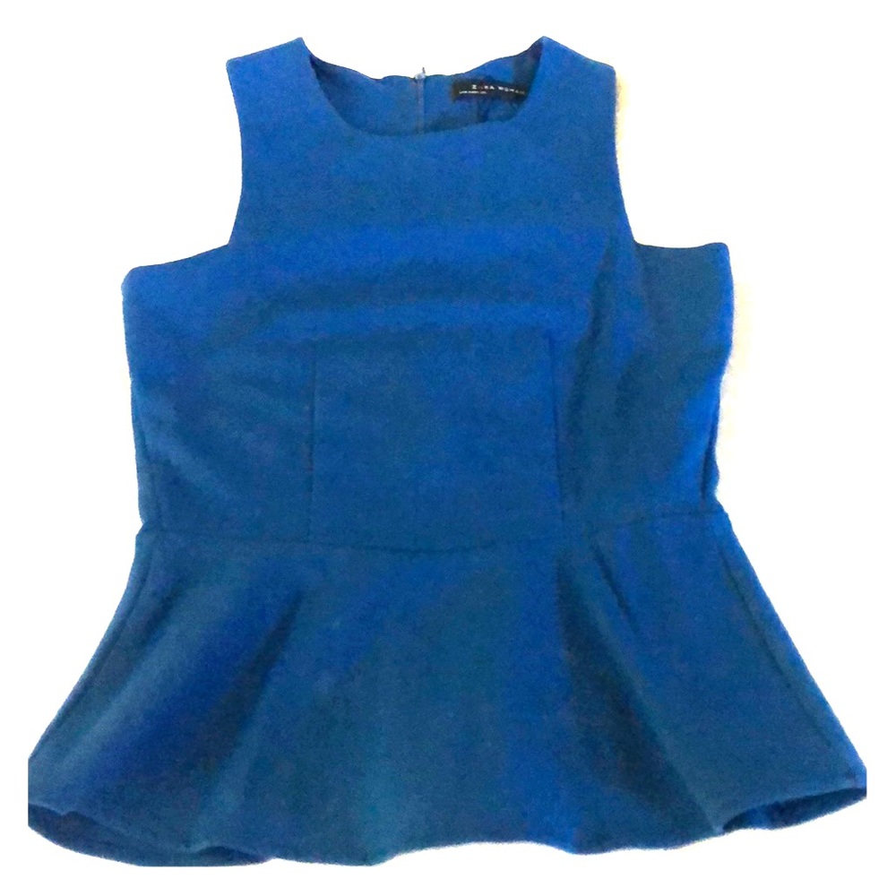 Zara peplum top